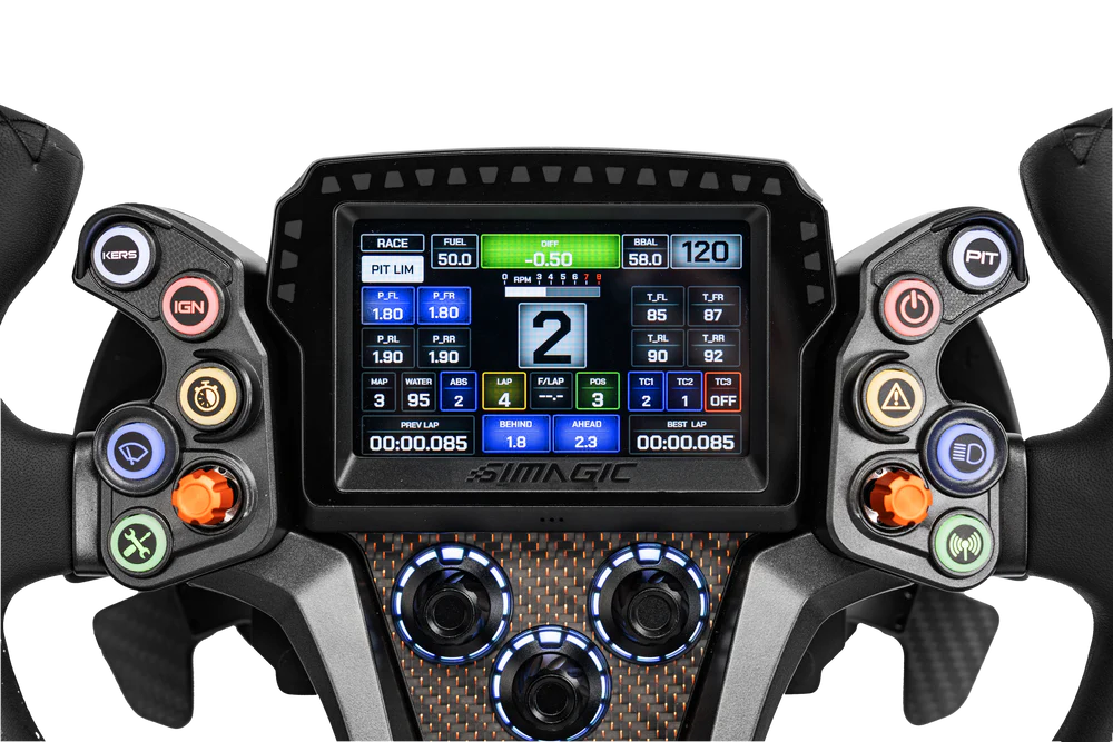 Steering Wheel Simagic Zeus GT - additional display magicdash 4 zoom